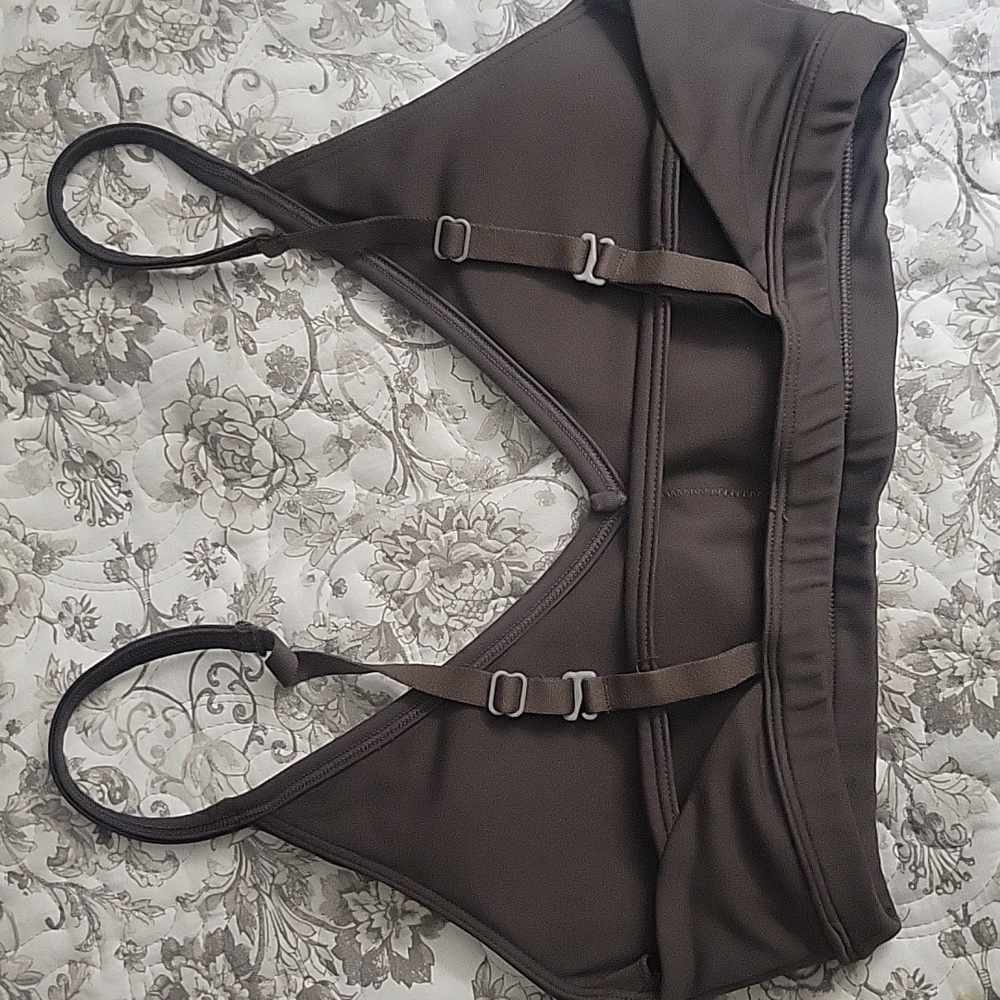 Women's Brown Bralette - Picture 2 of 3